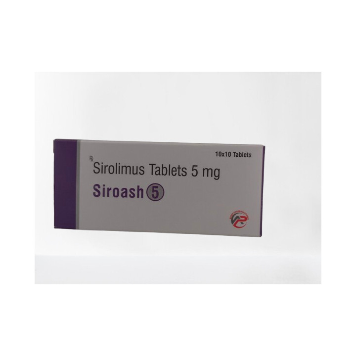 Sirolimus (Rapamycin) 5 mg, 10 Tabletten — TM Siroash