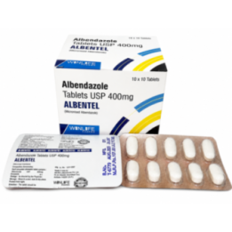 Albendazole 400 mg (Micronised), 100 Tablets (1 Pack) — TM Albentel