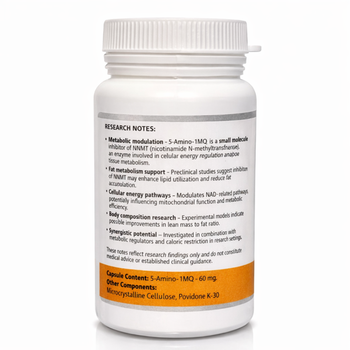5-amino-1mq — 5-amino-1mq 60 mg, 50 Tablets | Longevity24 Dev