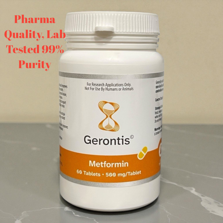 Metformin — Metformin 500 mg, 60 Tablets | Longevity24 Dev