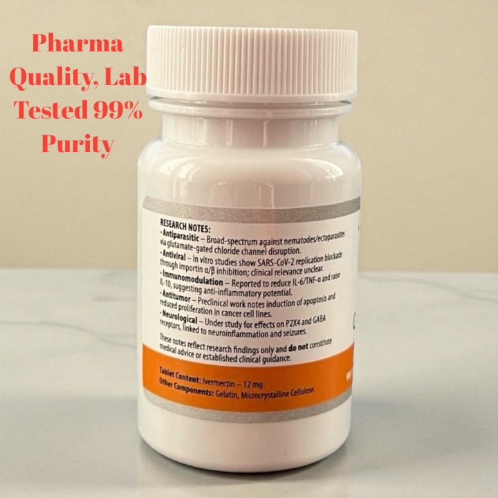 Ivermectin — Ivermectin 12mg, 90 Tablets | Longevity24 Dev