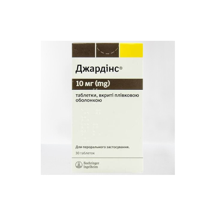 Jardiance 10mg, 30 Tablets (Empagliflozin) — Boehringer Ingelheim