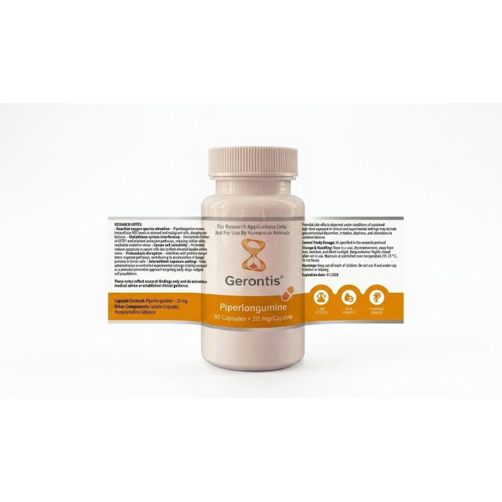 Piperlongumine, 60 Capsules (Gerontis)