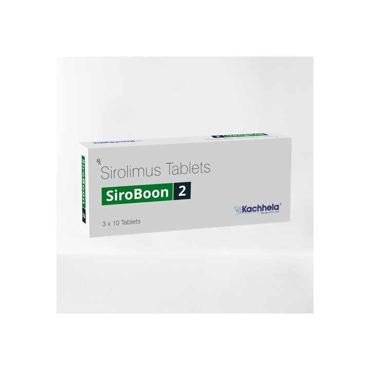 Sirolimus (Rapamycin) 2mg, 10 Tabletten — TM SiroBoon