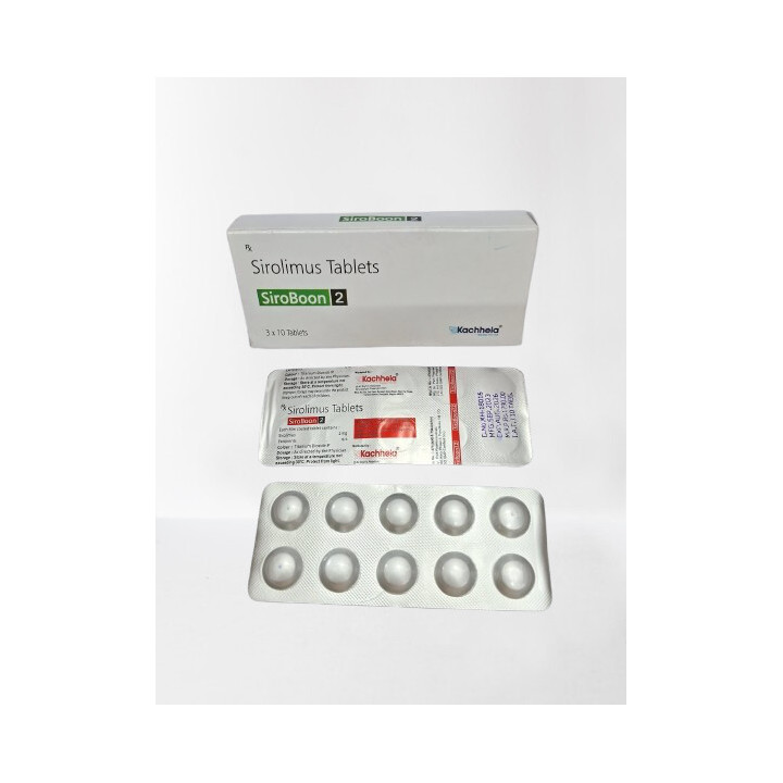 Sirolimus (Rapamycin) 2mg, 10 Tabletten — TM SiroBoon